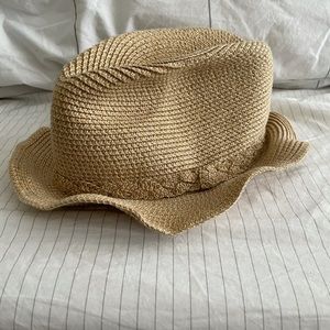 Forever 21 foldable straw fedora beach hat